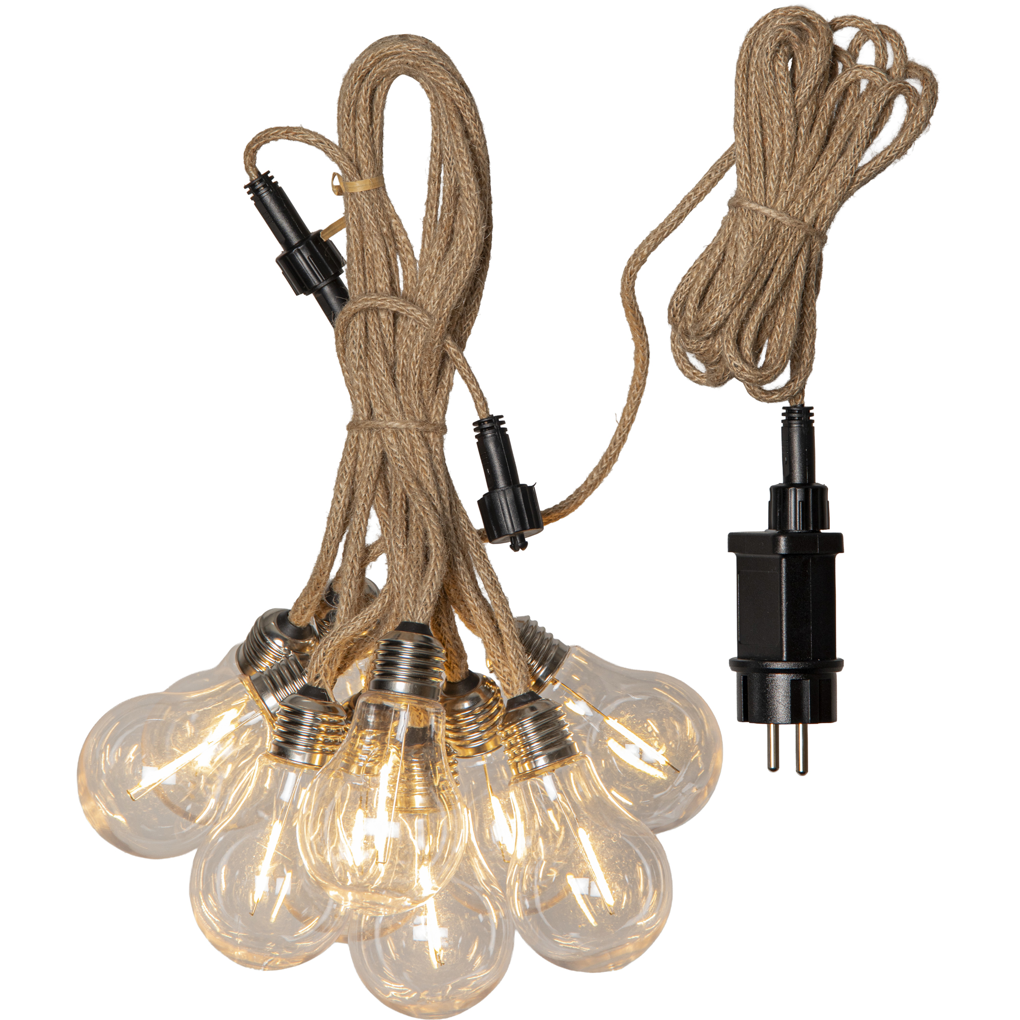Ljusslinga Star Trading Jutta Outdoor 4,5m 10st LED-lampor