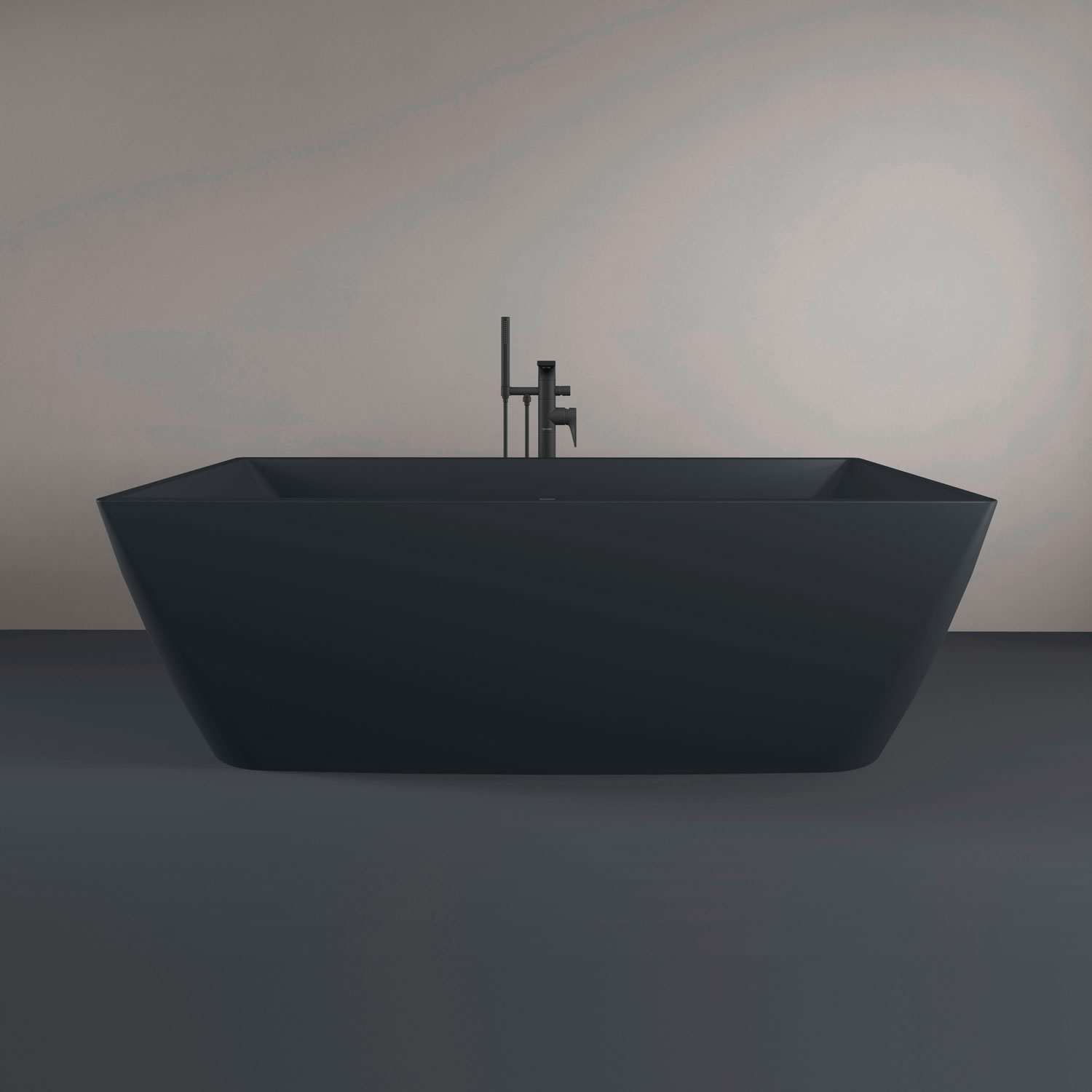 Badkar Mörkgrå Matt 1600x750 mm Mörkgrå