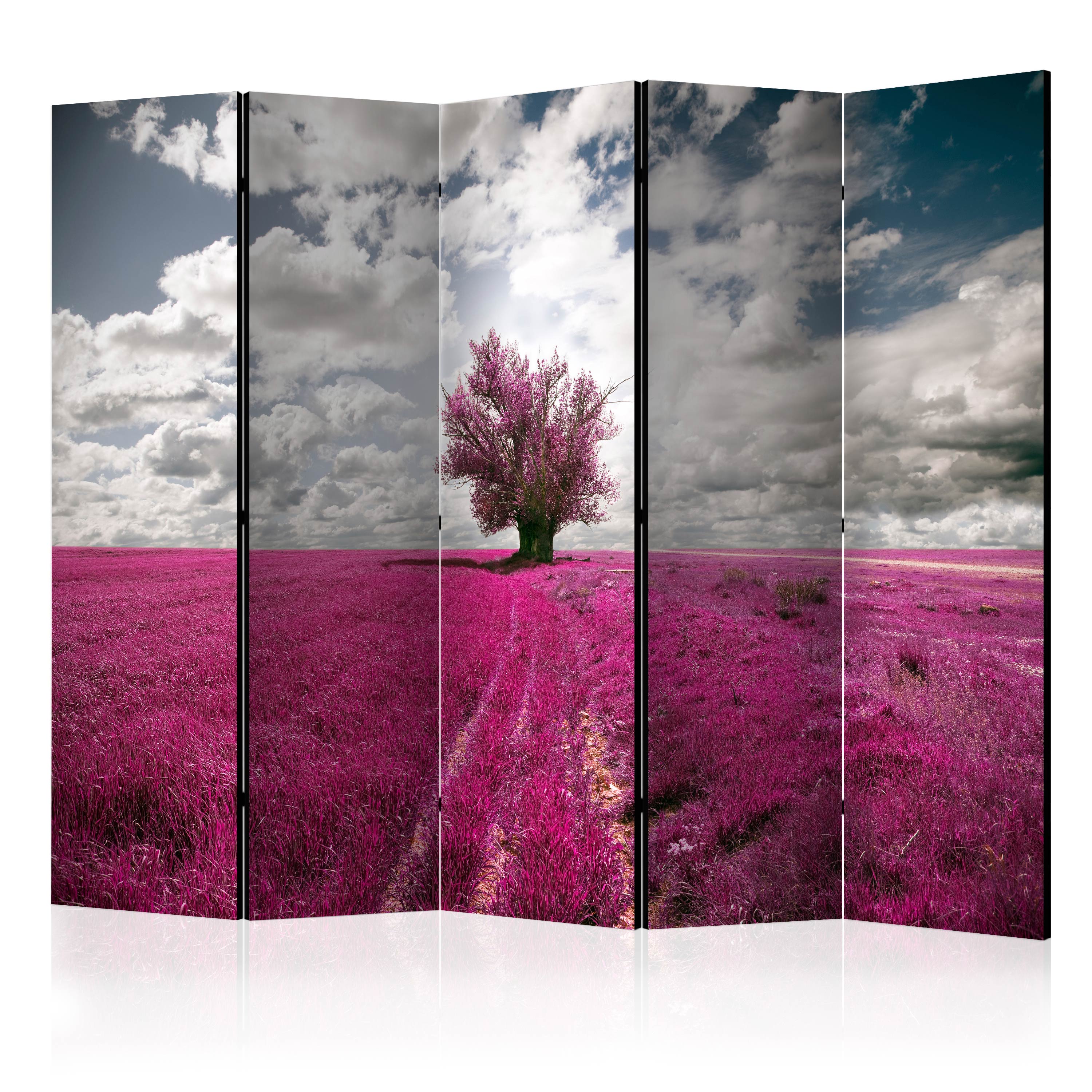 Rumsavdelare Skärmvägg Arkiio Magenta Meadow II 225x172 cm