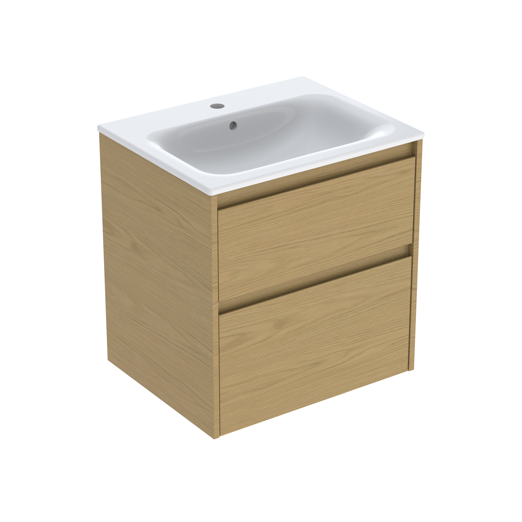 Tvättställsskåp Ifö Sense Modern med Tvättställ Naturek; Bredd: 550 mm