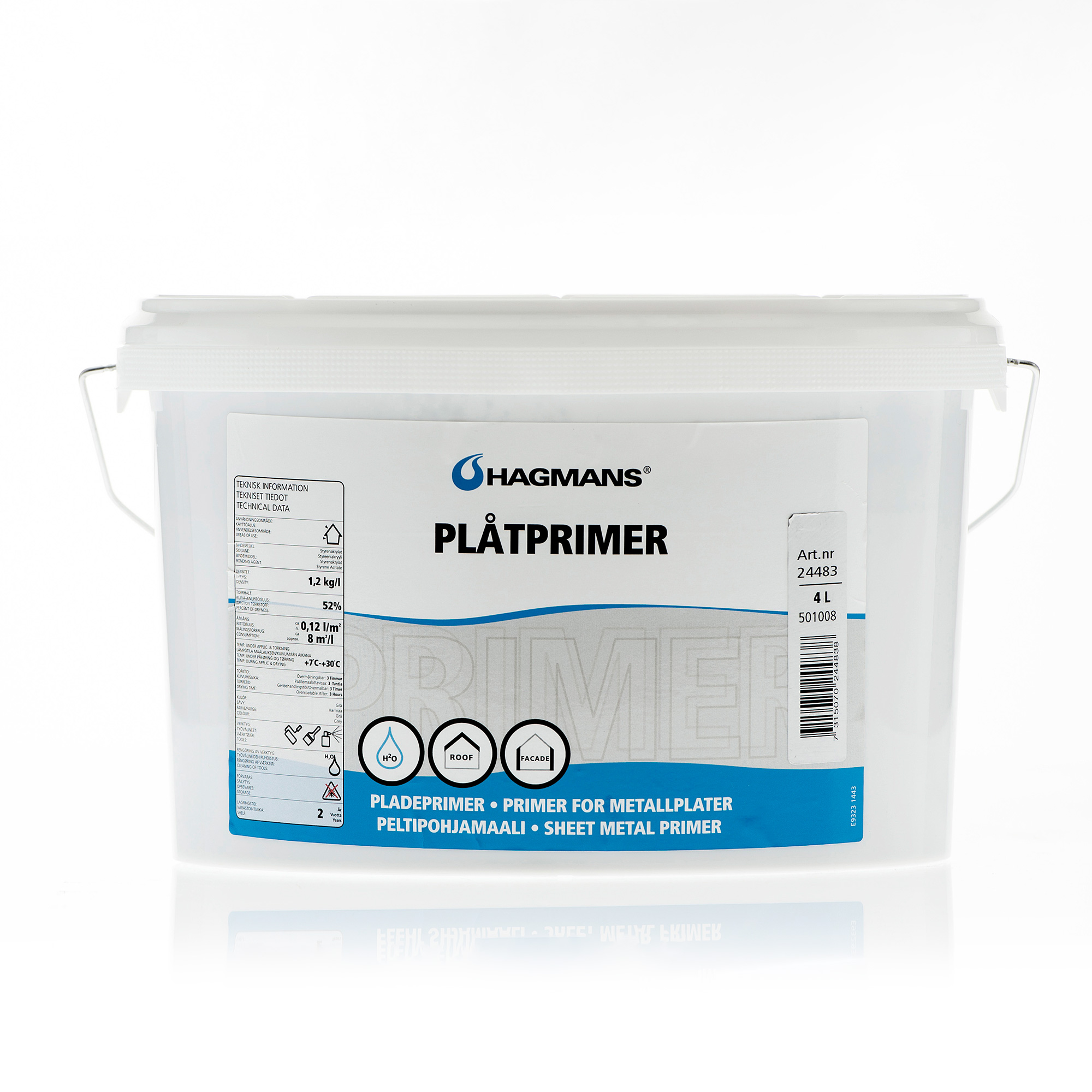 Plåtprimer Hagmans Grip On