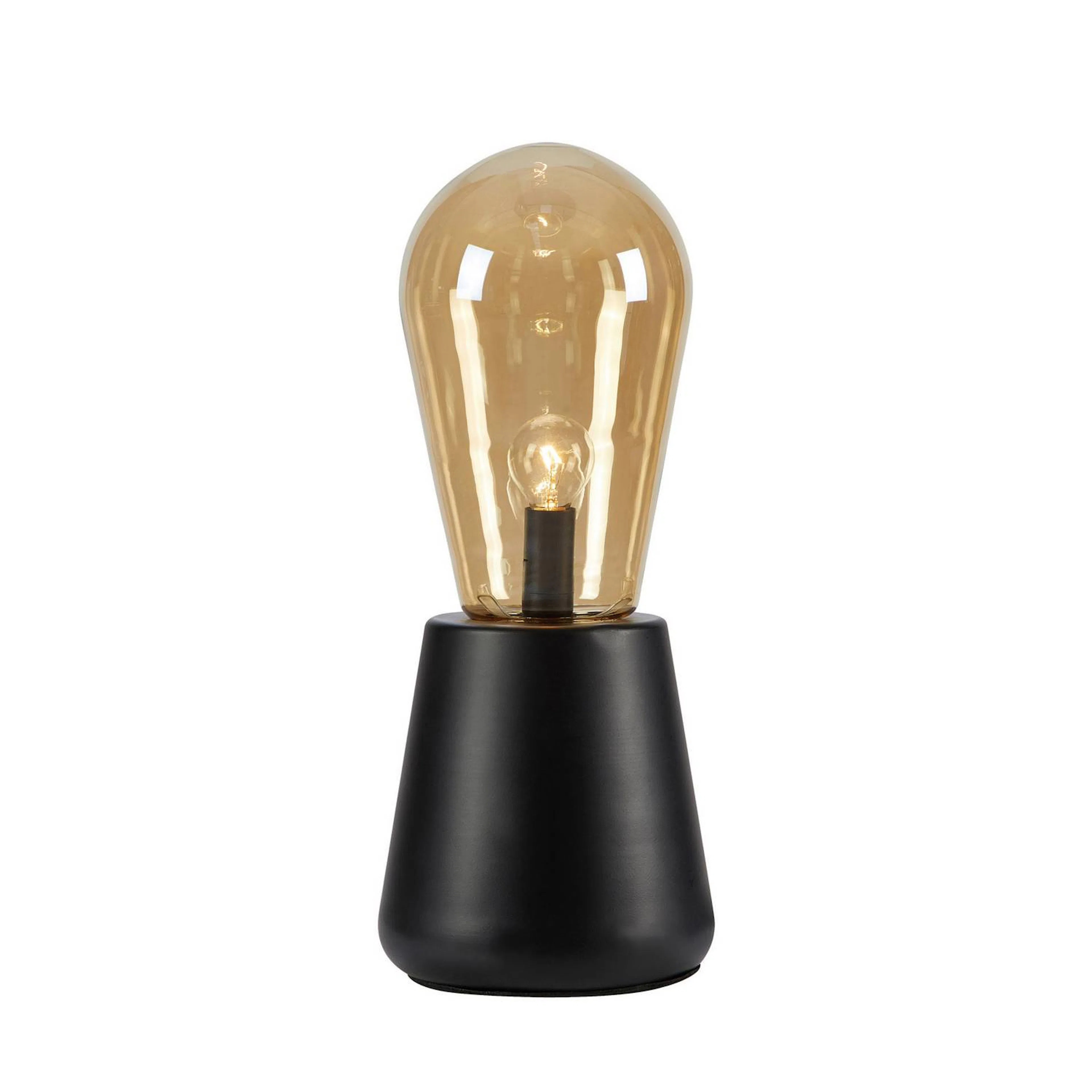 Bordslampa Markslöjd Brooke 1L Amber/Svart