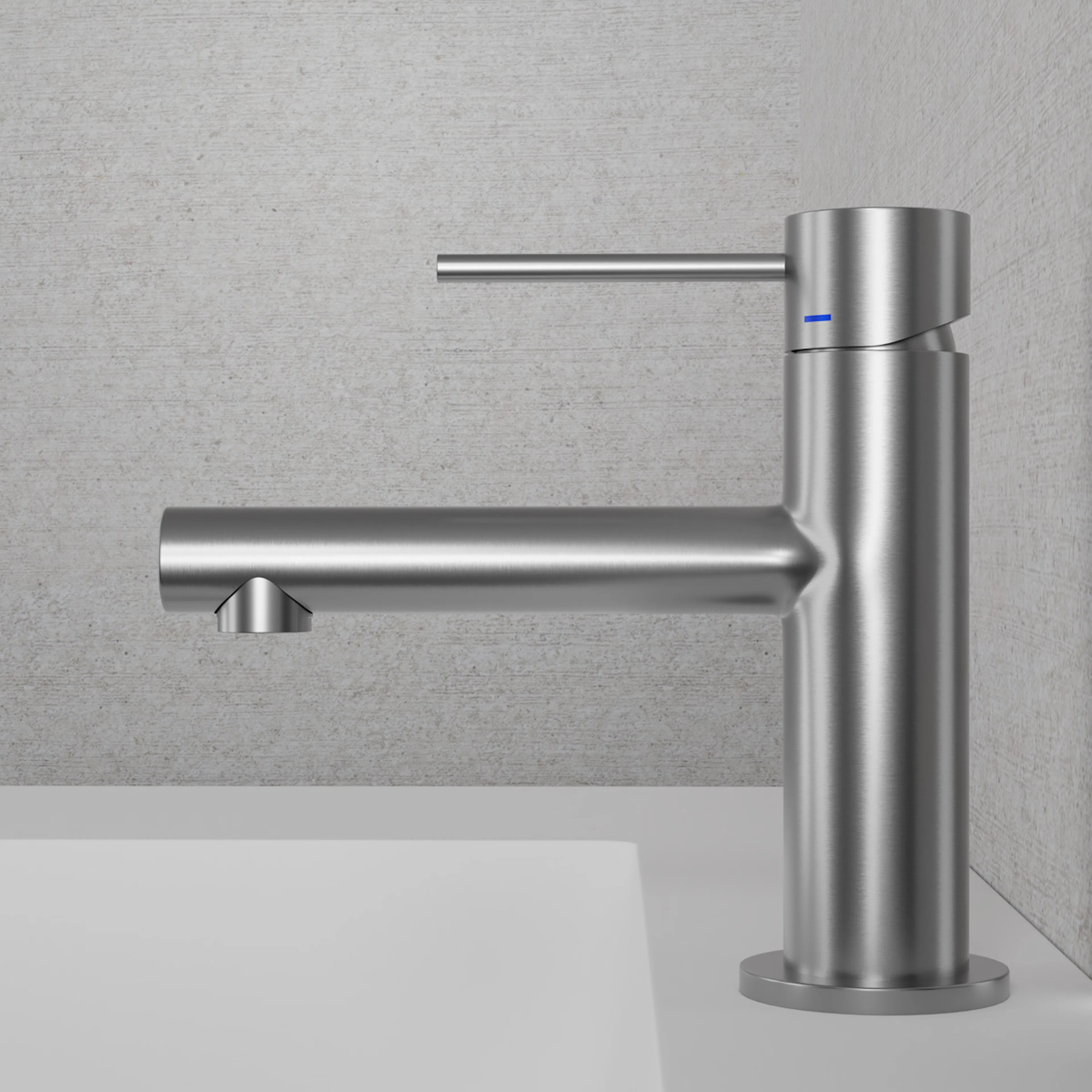Tvättställsblandare Scandtap Steel Vertex