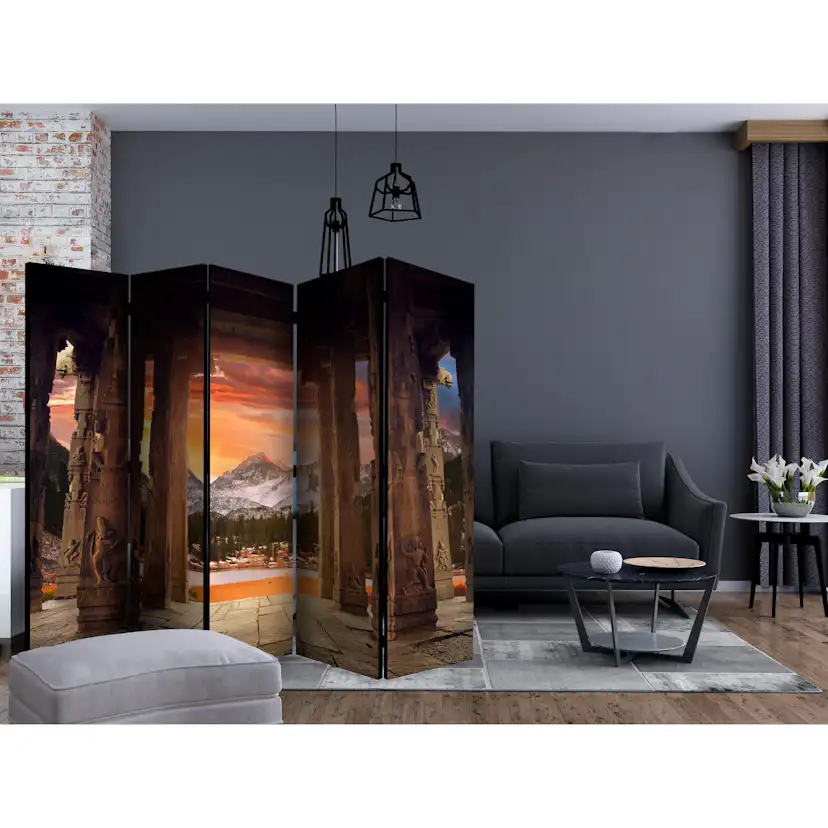 Rumsavdelare Skärmvägg Arkiio Trail of Rocky Temples II 225x172 cm