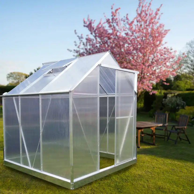 Växthus Lykke Silver 4,8 m2