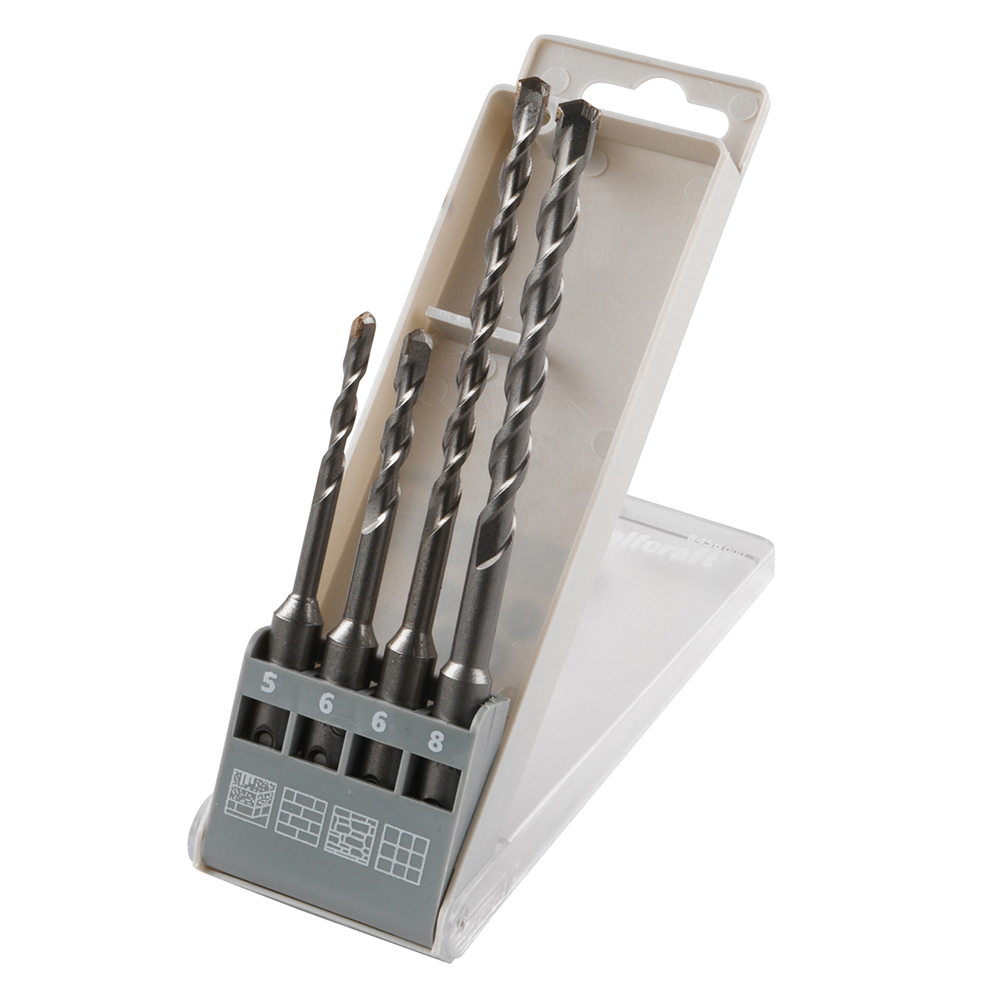 Hammarborrset Wolfcraft HM SDS 5-8mm 4-Delar
