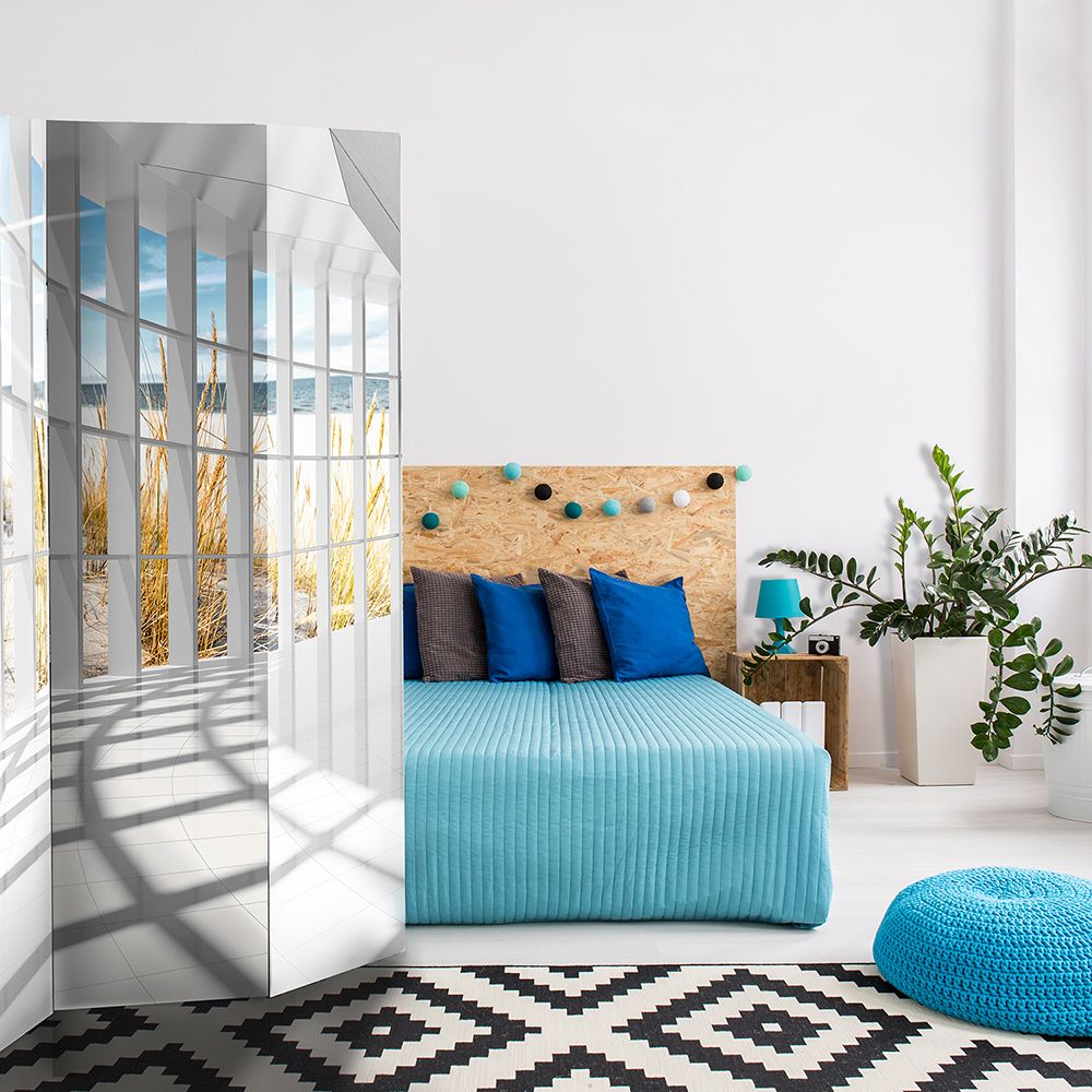 Rumsavdelare Skärmvägg Arkiio Seaside Bastion 135x172 cm