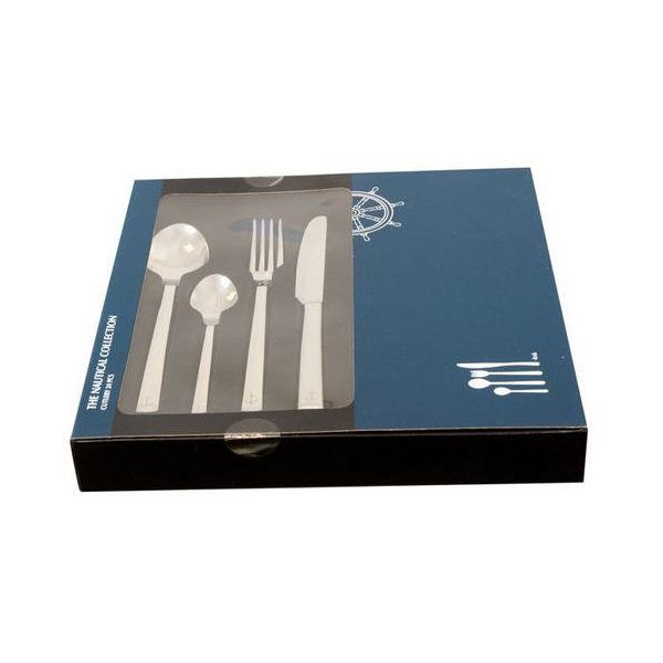 Bestickset 1852 Modell ankare RF stål 24 delar