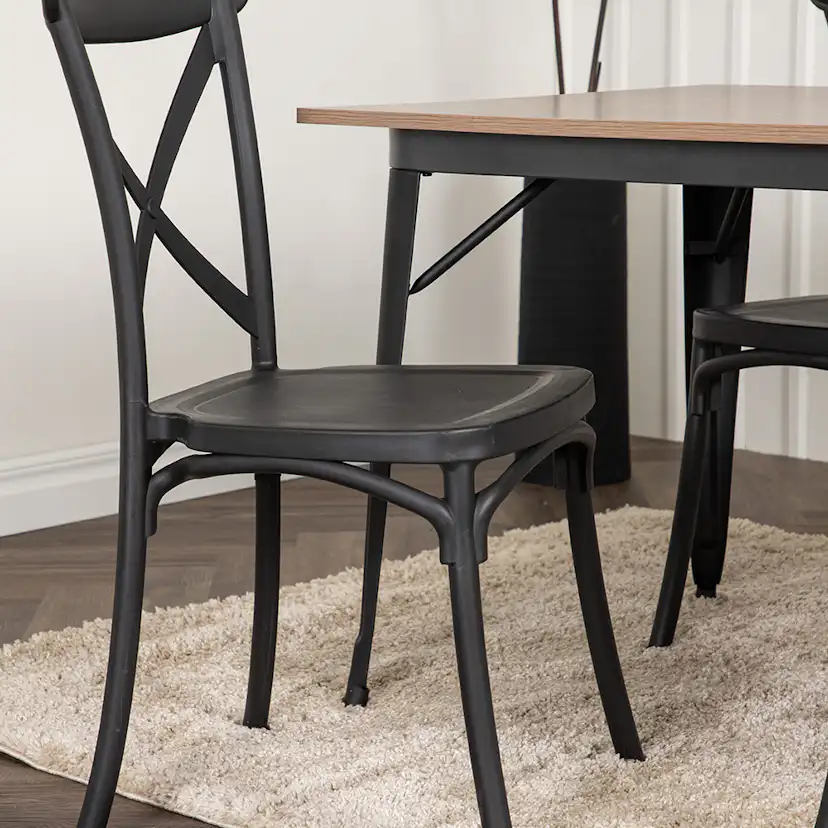 Matgrupp Venture Home Tempe med 4 Crosett Stolar