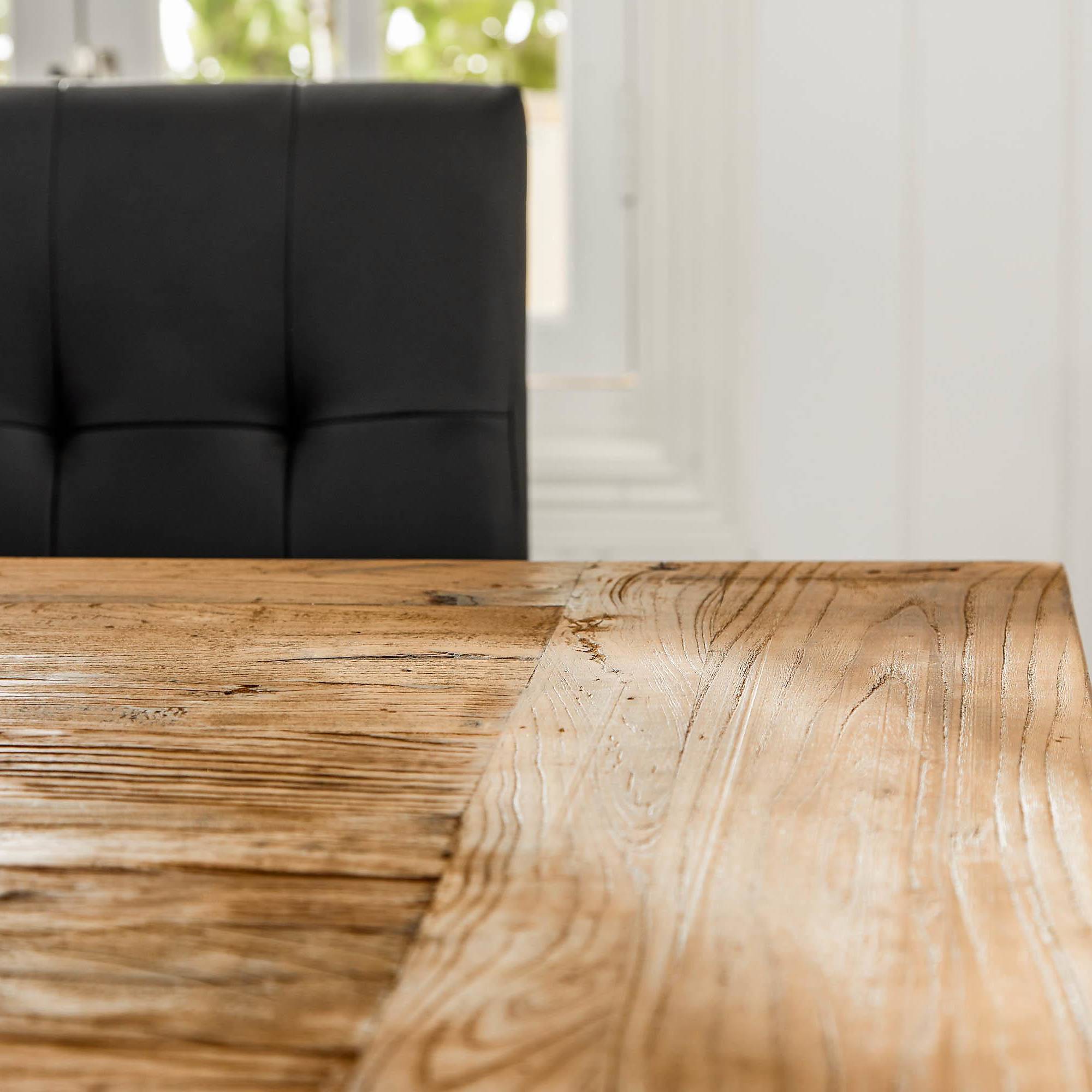 Matgrupp Bloomington Lyon Rektangulärt Matbord 200-290 cm Förlängningsbartt med 6 Viktor Matstol