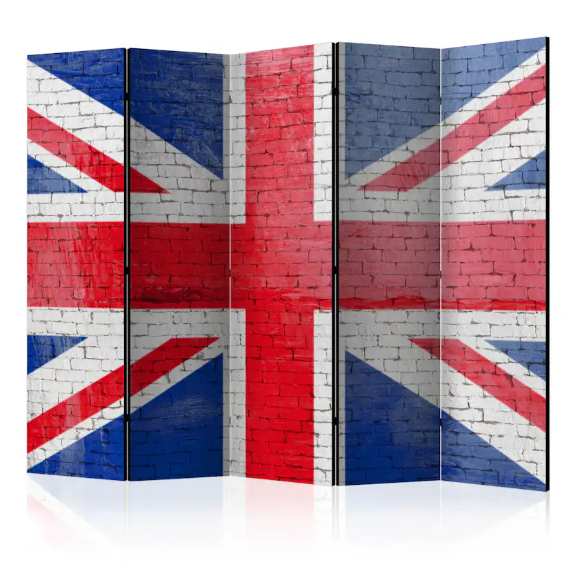 Rumsavdelare Skärmvägg Arkiio British Flag II 225x172 cm