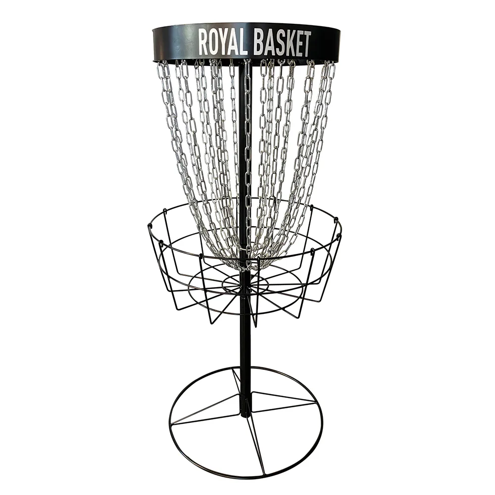 Frisbeegolfkorg Viking Discs Royal i Svart
