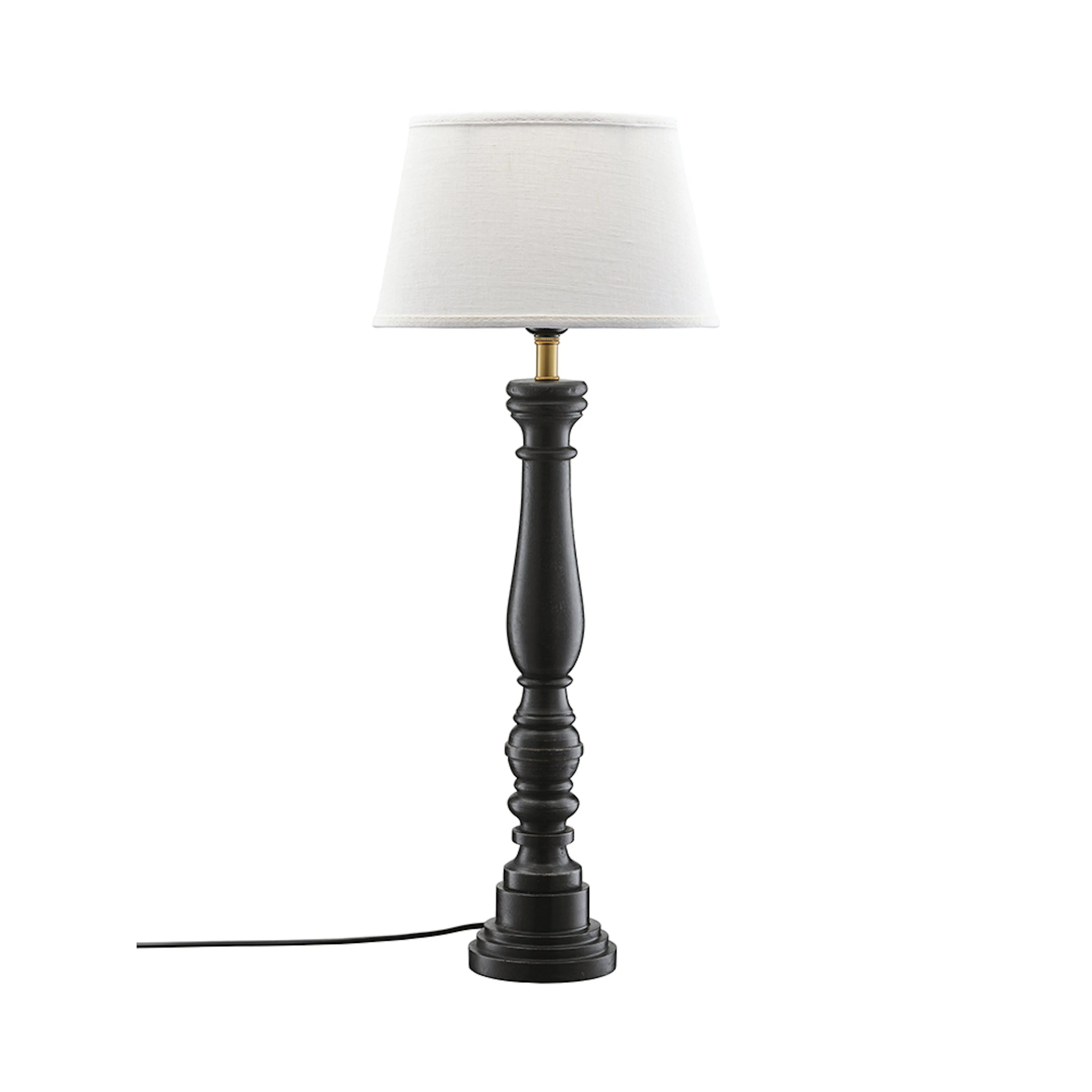 Bordslampa Doris med Oval Skärm