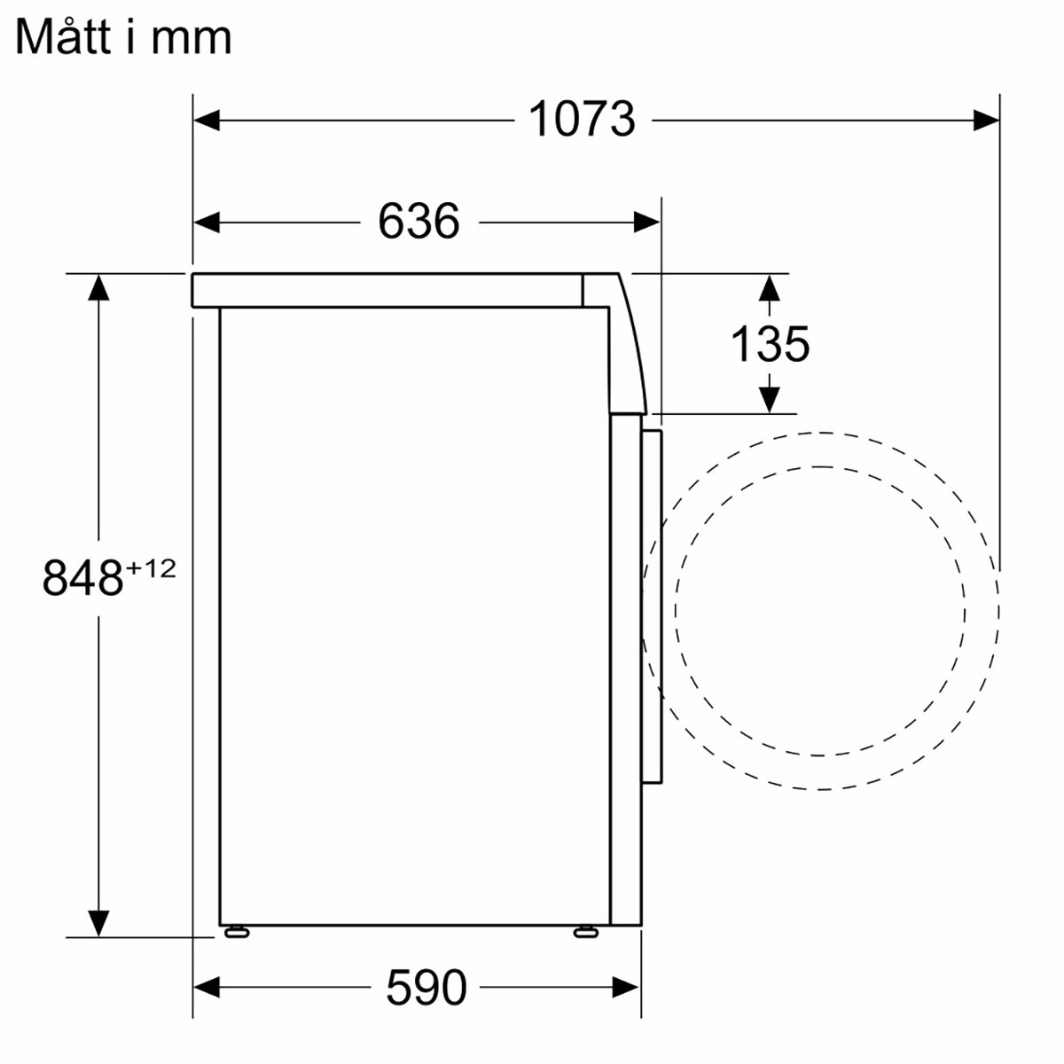 Tvättmaskin Siemens WG46G2ZLDN iQ500 9 kg
