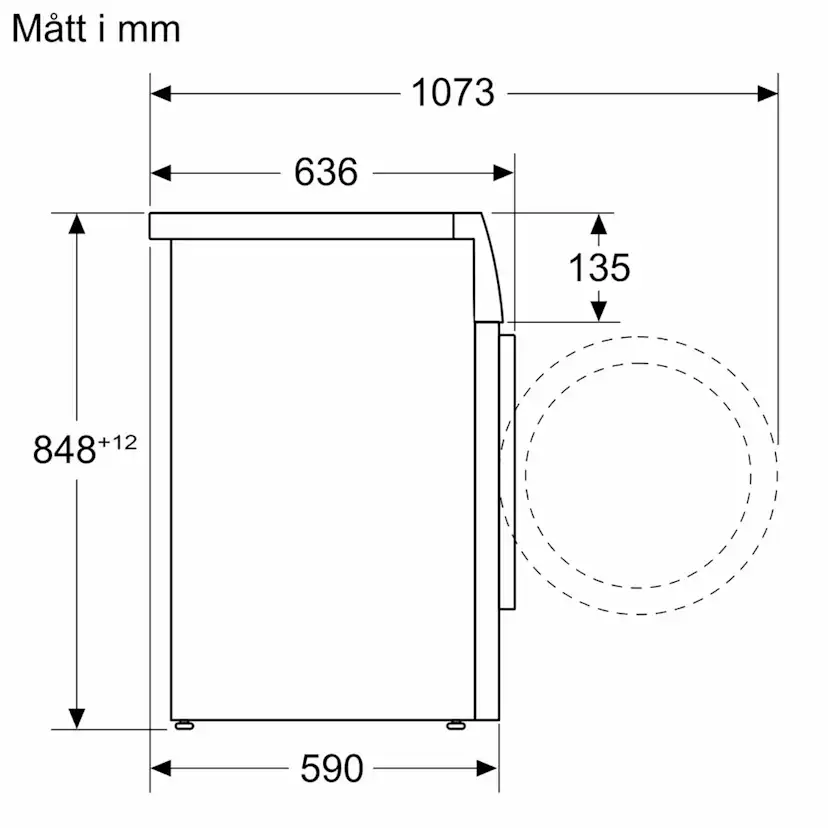 Tvättmaskin Siemens WG46G2ZLDN iQ500 9 kg