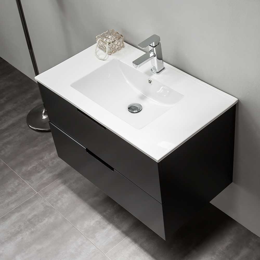 Tvättställskåp Bathlife Glädje Svart