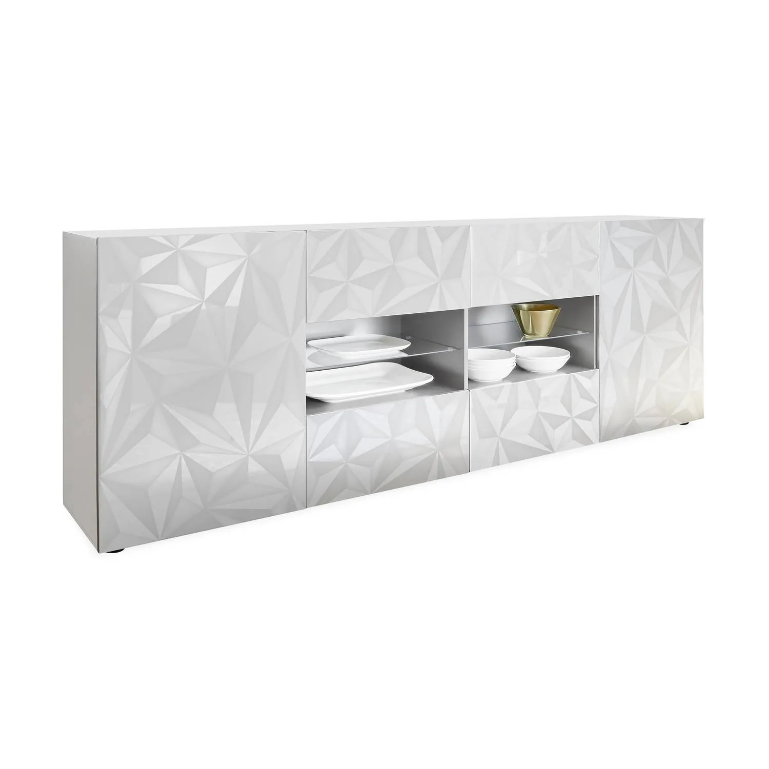 Skänk LC Spa Fasett 241 cm Vit