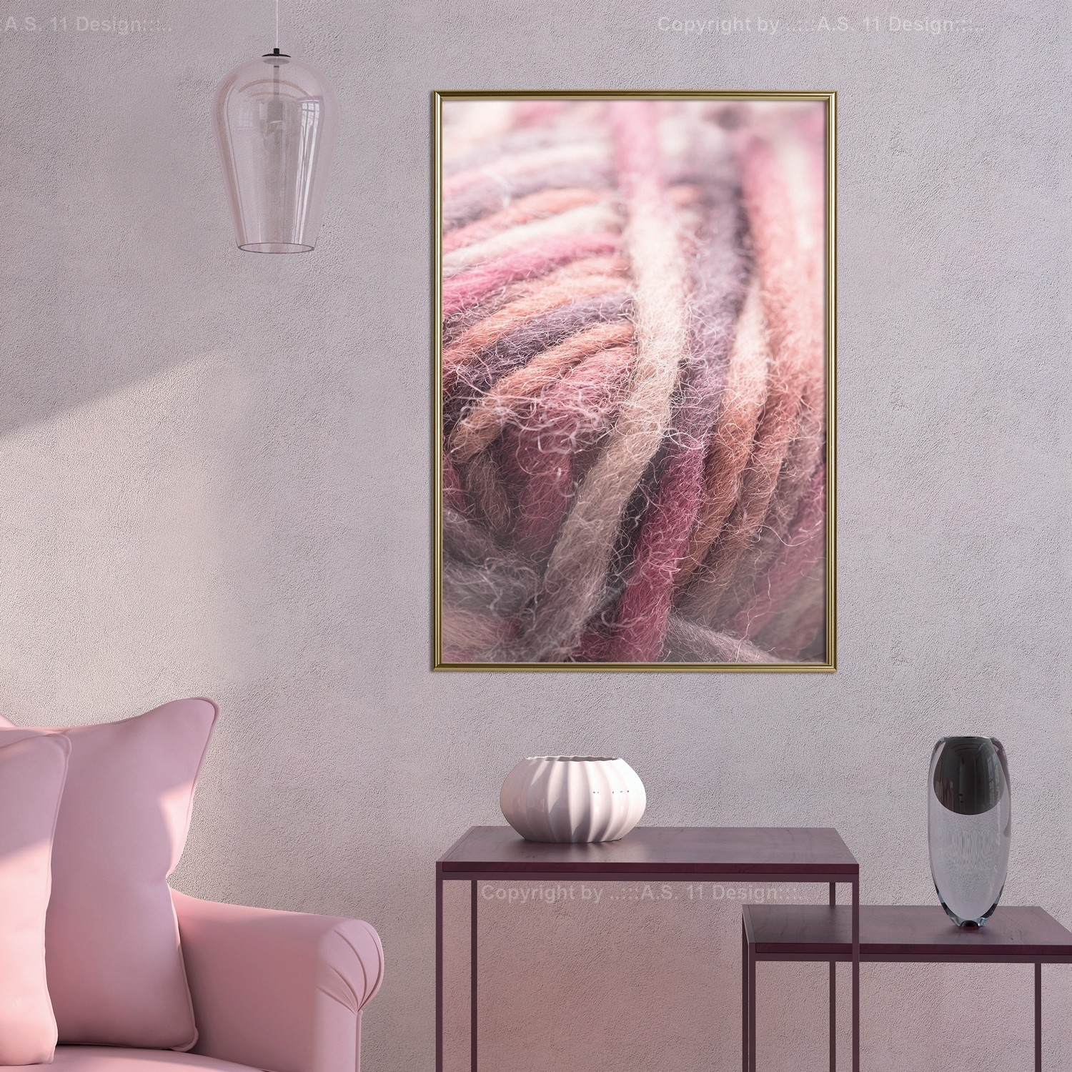 Poster Artgeist Affisch Worsted