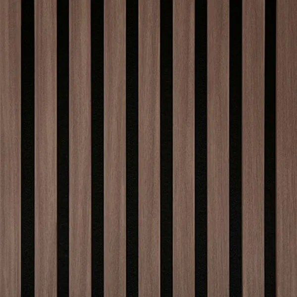 UNIKA 25 Akustikpanel 2,44m - walnut Utförande: Valnöt, Längd: 2440 mm, Bredd: 605 mm