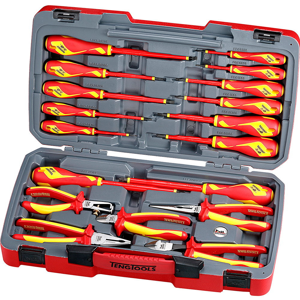 Verktygssats Teng Tools TV18N 18-delar