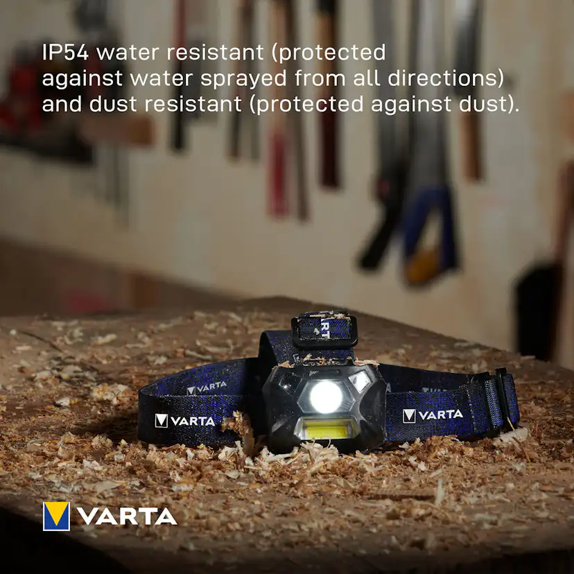Pannlampa Varta Work Flex Motion Sensor H20 IP54 150 lm
