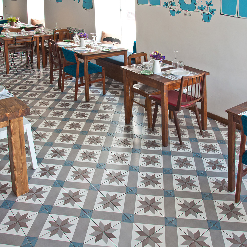 Kakeldekor Konradssons Kerion Optique Mer Decor 20x20 cm