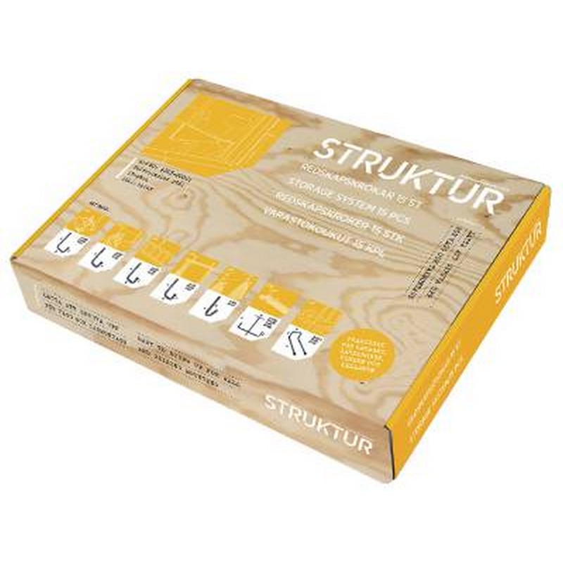 Redskapskrokar Millers Struktur Mix Sats