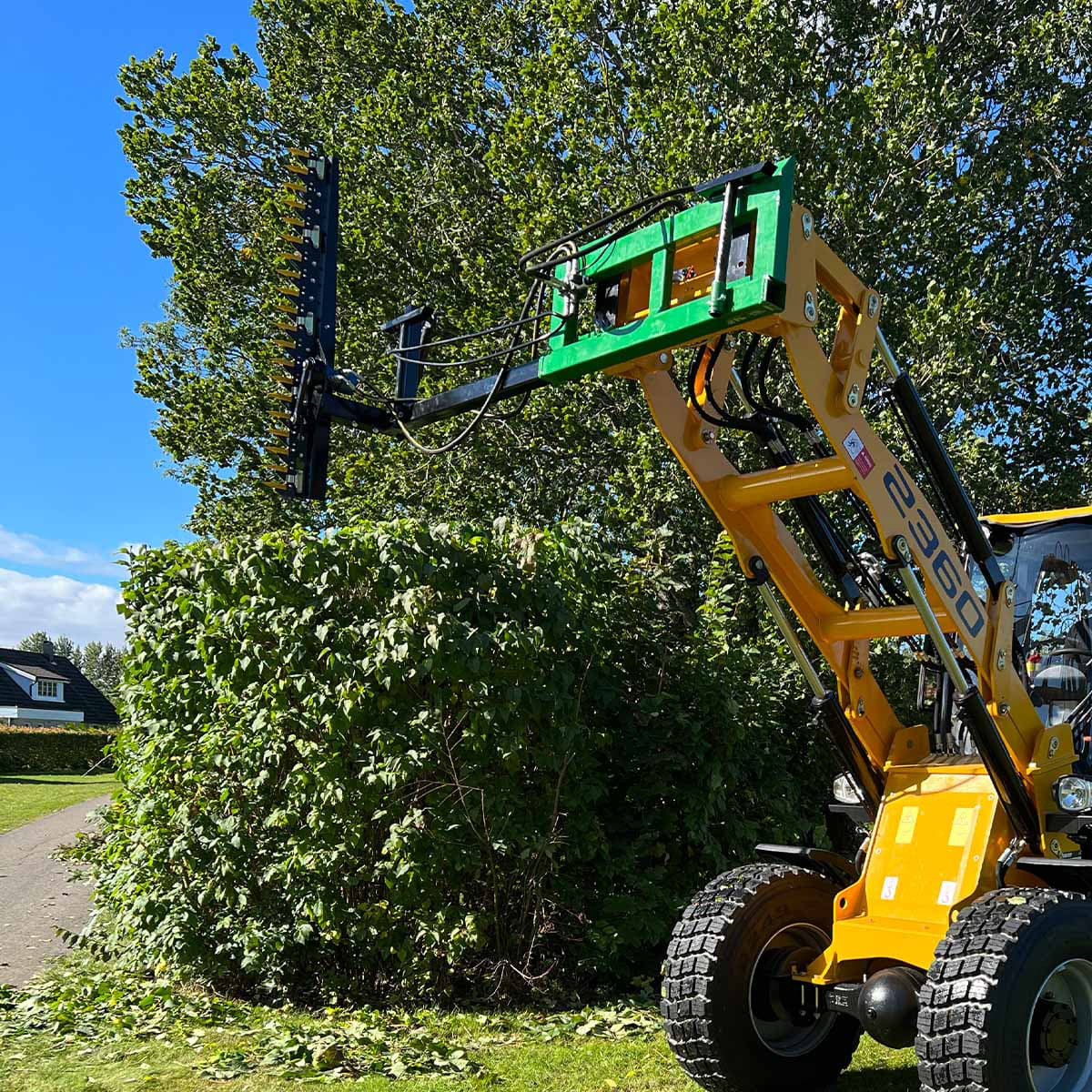 Häckklipp Kellfri till Frontlastare Eurofäste