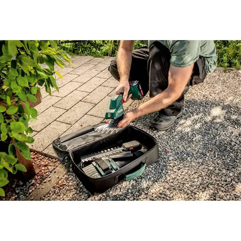 Busksax Metabo 18V SGS 18 LTX Q i metaBOX 145 utan batteri & laddare