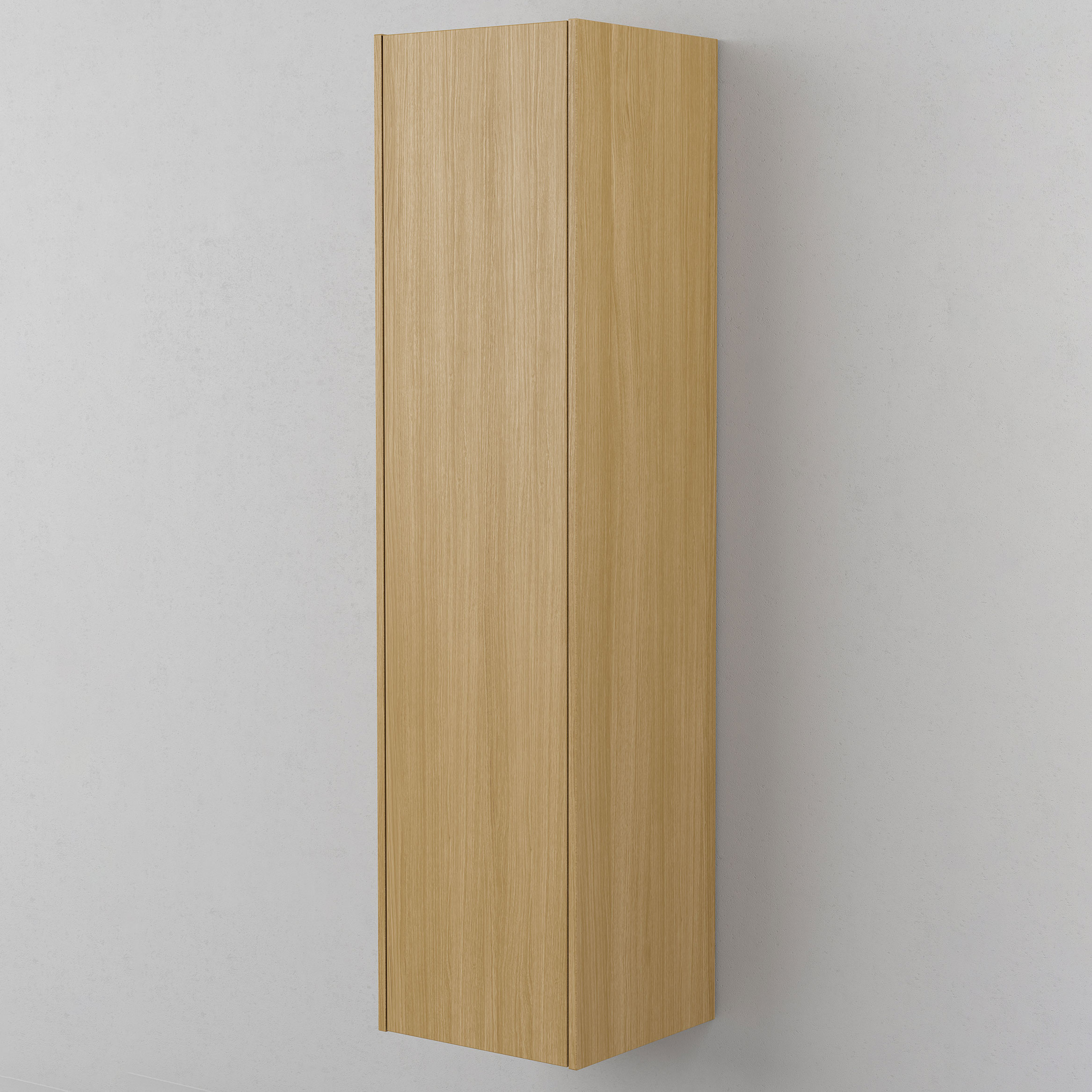 Högskåp GRAND Solid 40Natural Oak, 4 Hyllplan, 2 Lådor, Höge Bredd: 400 mm, Natural Oak, Höger med 2 Lådor