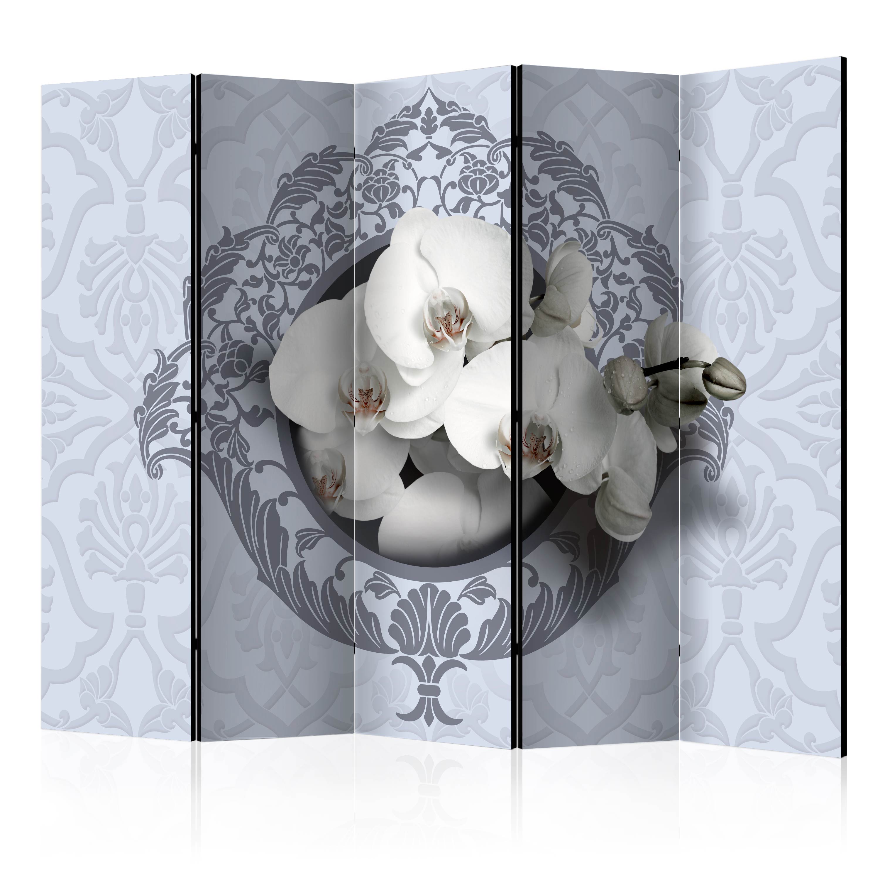 Rumsavdelare Skärmvägg Arkiio Orchids Royal Pattern II 225x172 cm
