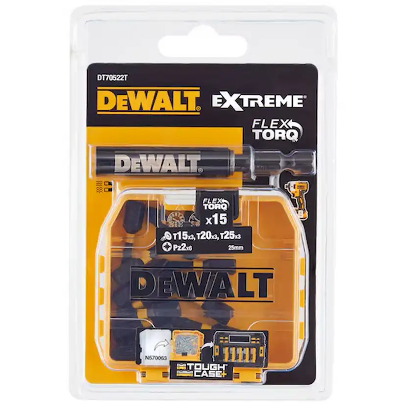 Torsionbitsset DeWalt DT70522T 16 Delar