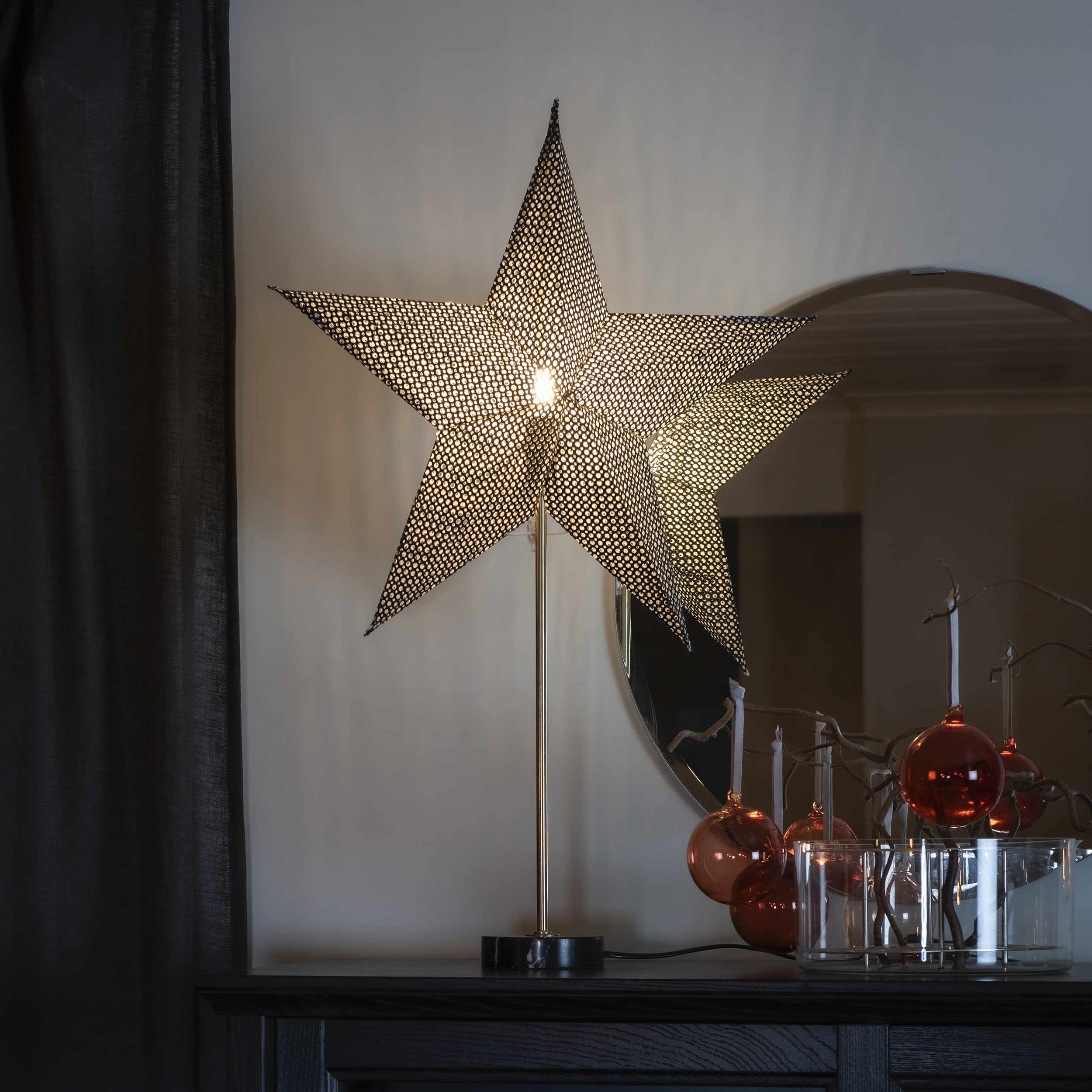 Adventsstjärna Gnosjö Konstsmide med Marmorfot