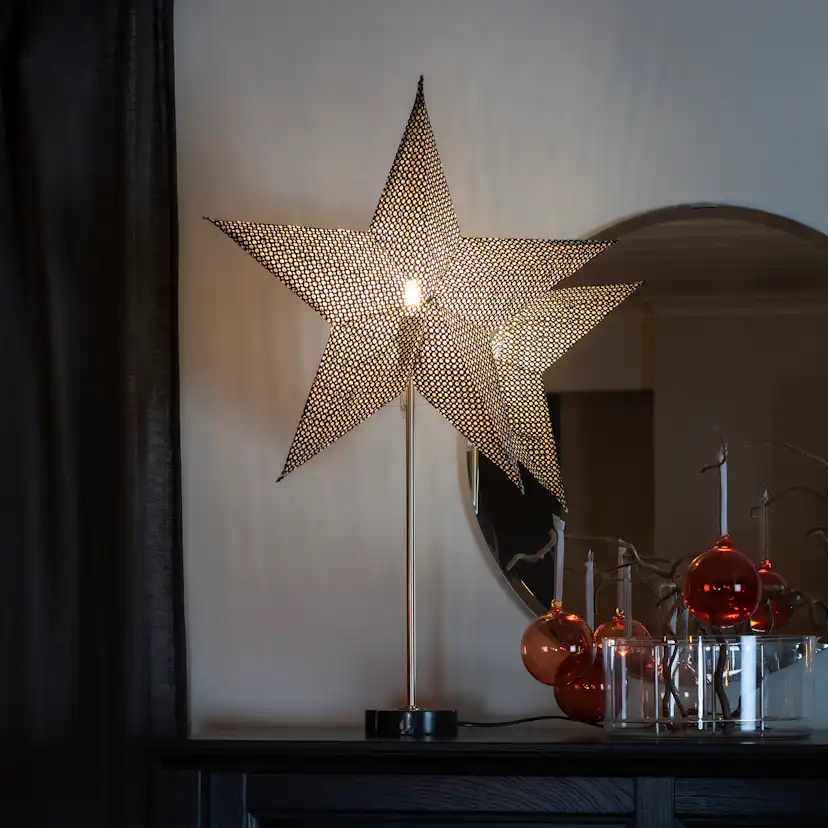 Adventsstjärna Gnosjö Konstsmide med Marmorfot