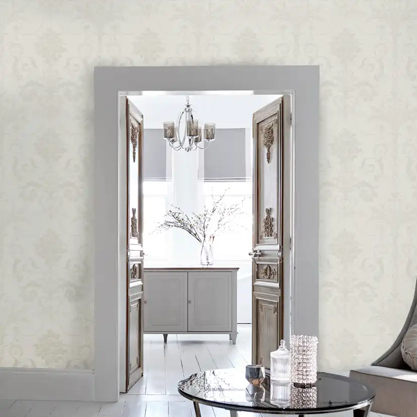 Tapet Laura Ashley Josette Vit