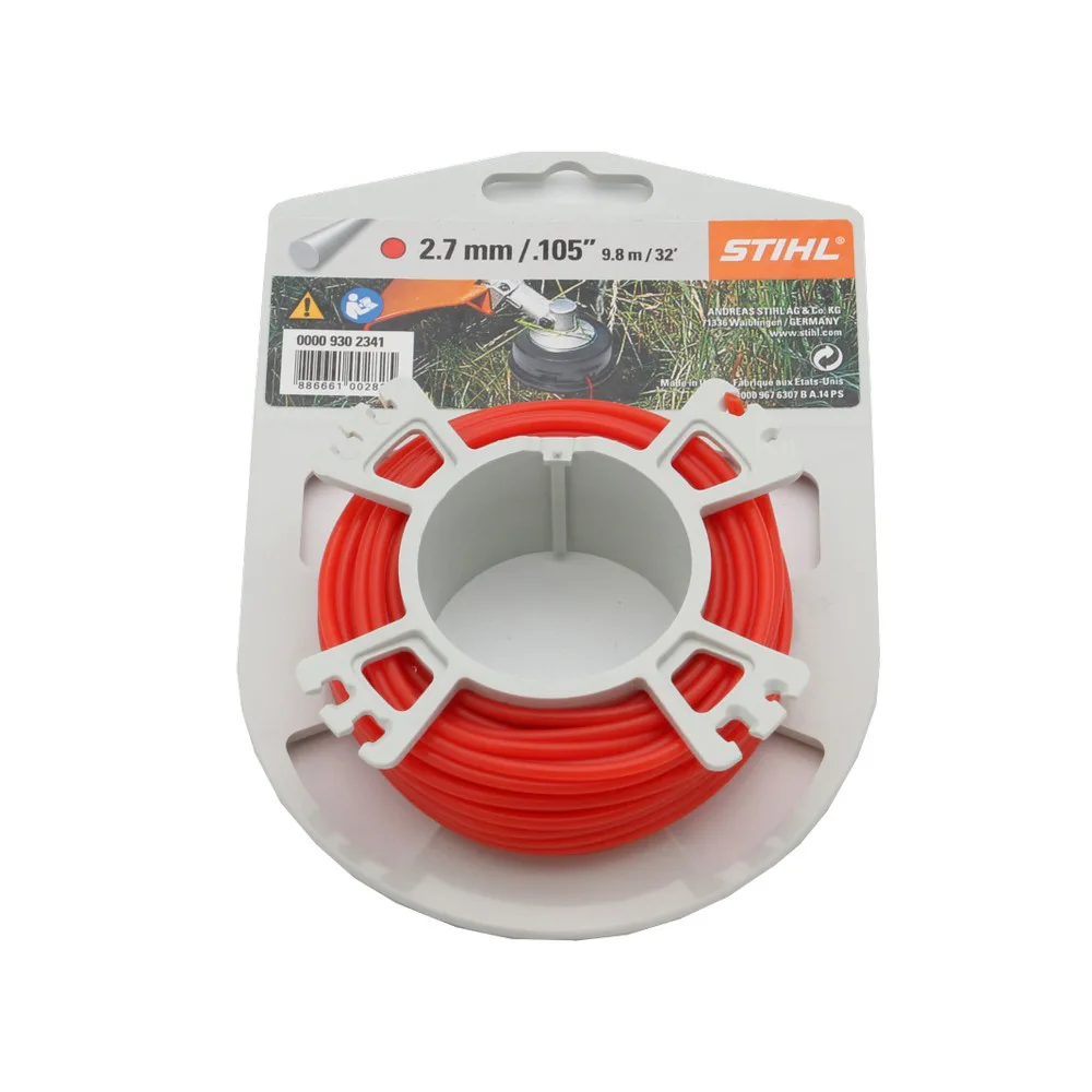 Stihl Rulle 2,7 mm B: 2.7 mm, L: 9 m