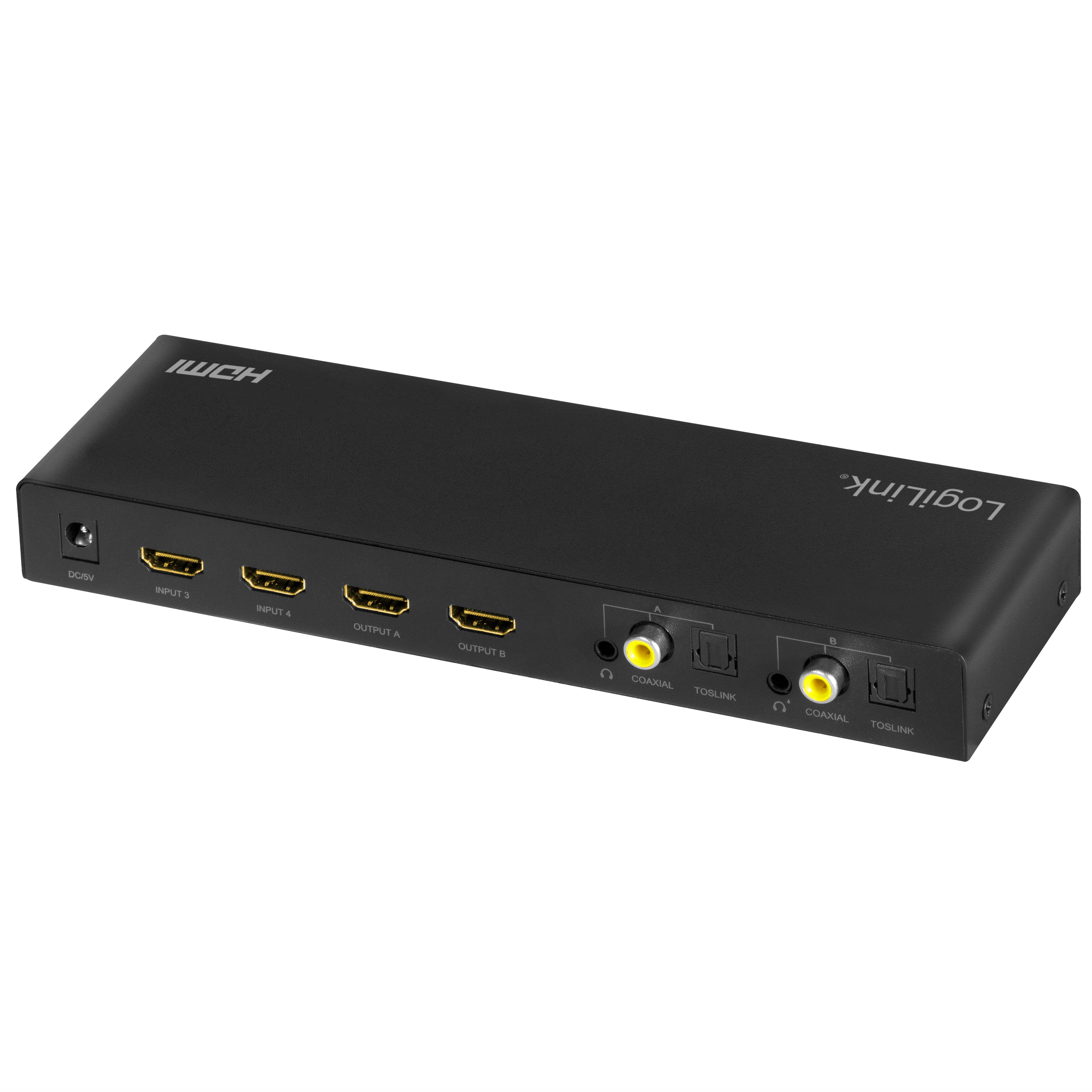 HDMI Matrix-switch LogiLink 4K/60Hz ARC HDCP HDR CEC