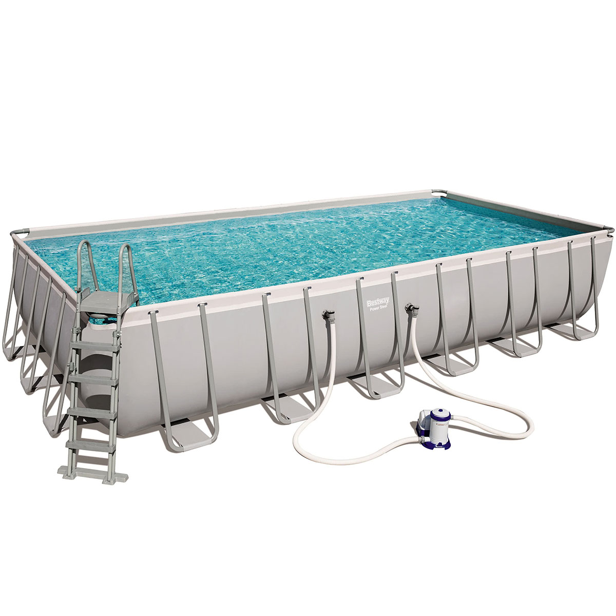 Poolpaket Bestway Power Steel 7,3 x 3,7 m