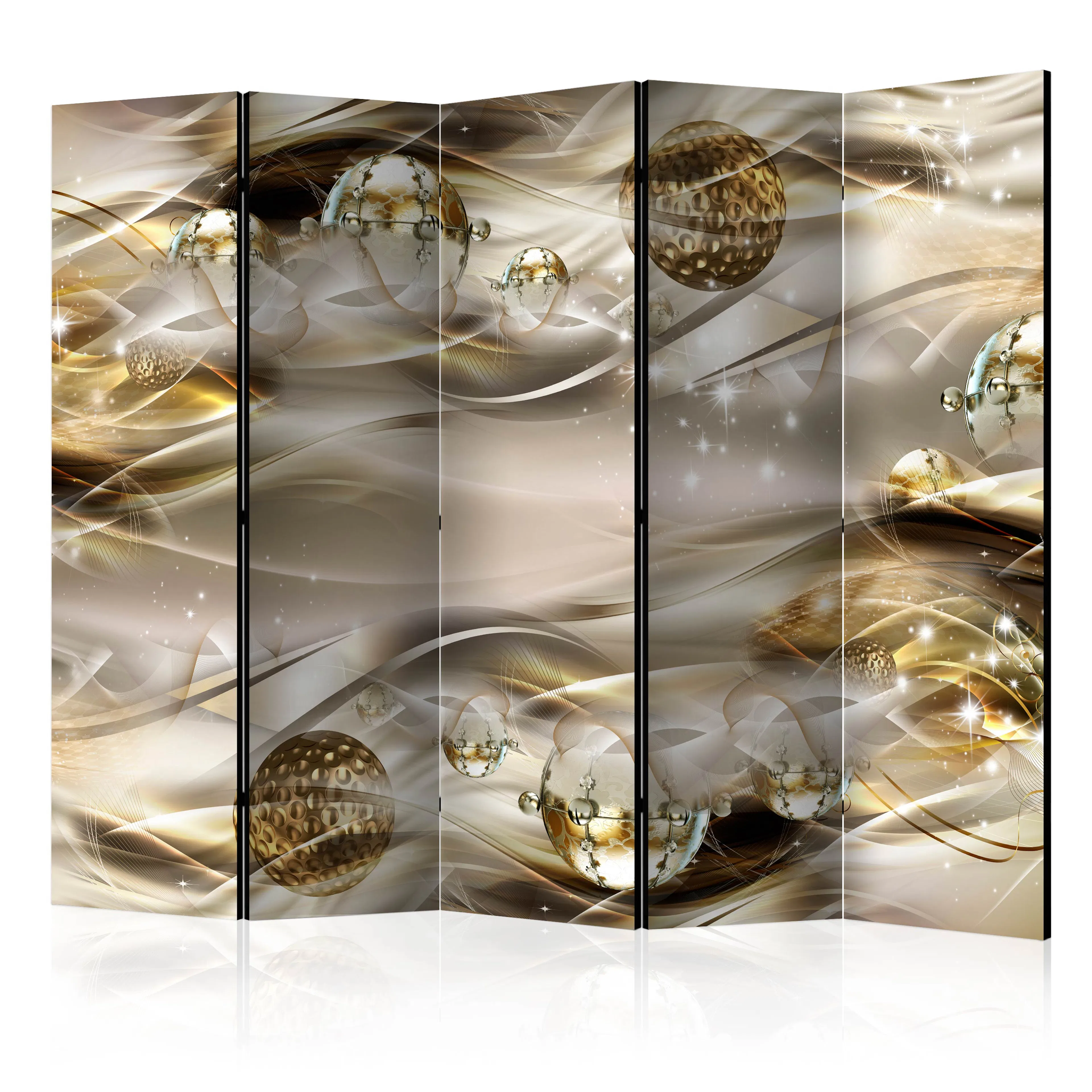 Rumsavdelare Skärmvägg Arkiio Golden Nebula II 225x172 cm