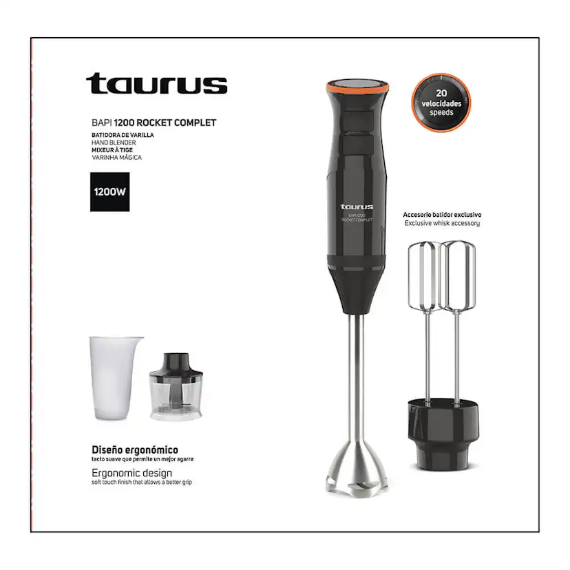 Stavmixer Taurus 1200W Set