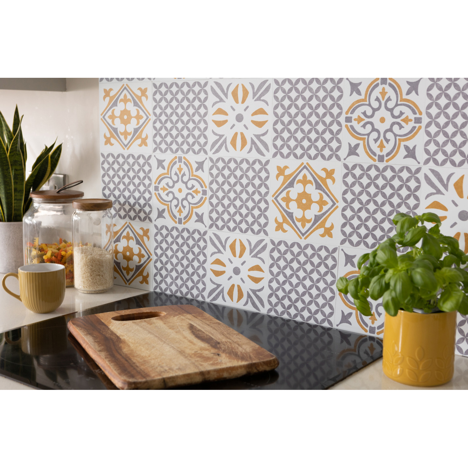 D-C-FIX Självhäftande Väggplattor Nortiq Jamila 6-pack