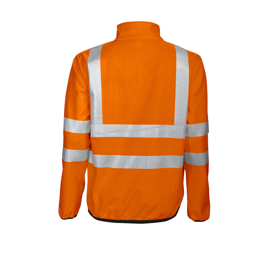 6412 Soft shell jacka HV orange S Storlek: S Orange