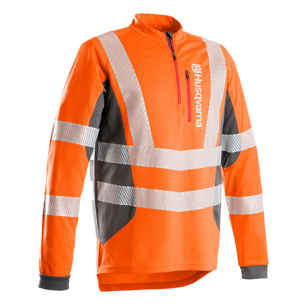 T-Shirt Husqvarna Technical High Viz Långärmad