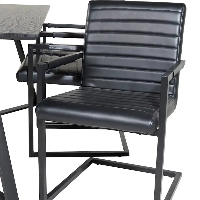 Matgrupp Venture Home Madde med 6 Asta Stolar