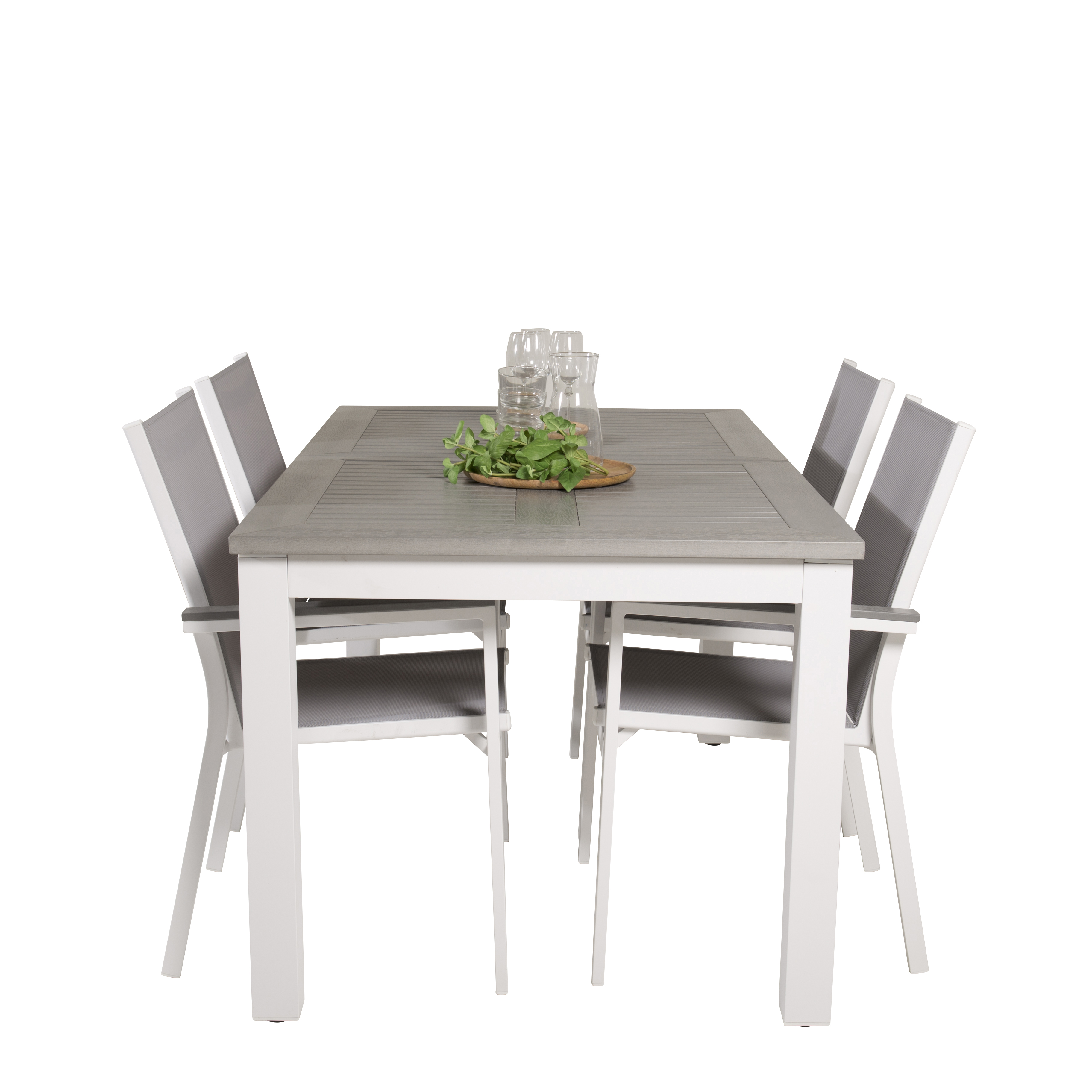 Matgrupp Venture Home Aleyna 160/240 med 4 Pincy Stolar