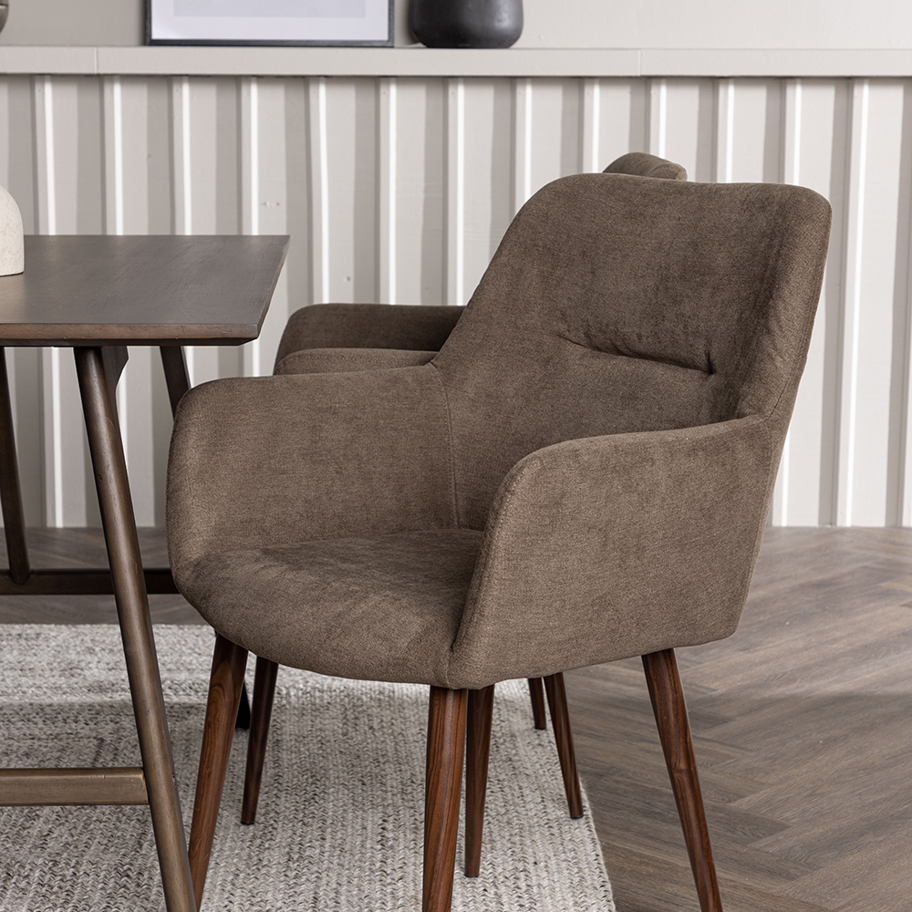 Matgrupp Venture Home Kaseidon med 4 st Tomorrow stolar