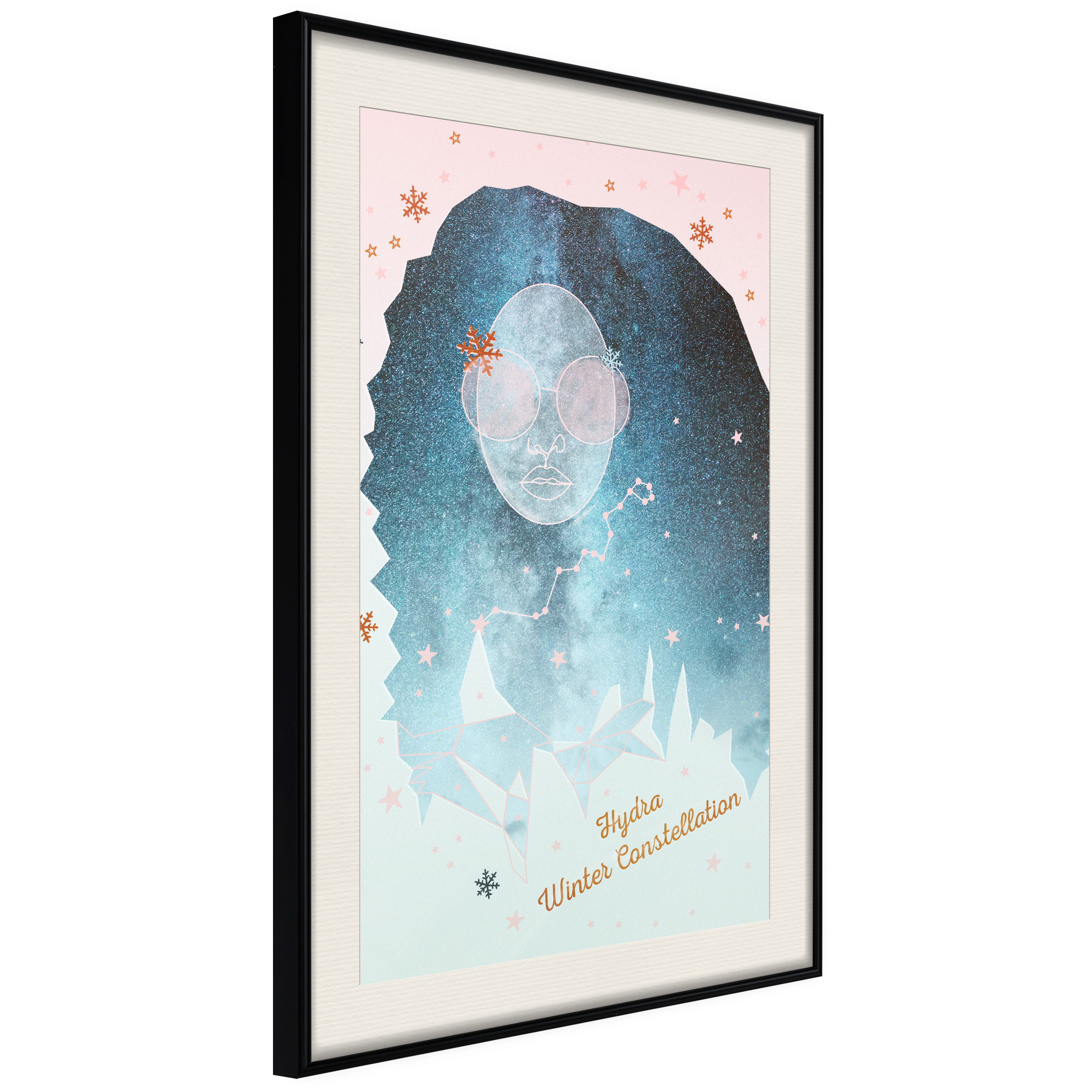 Poster Artgeist Affisch Hydra Winter Constellation