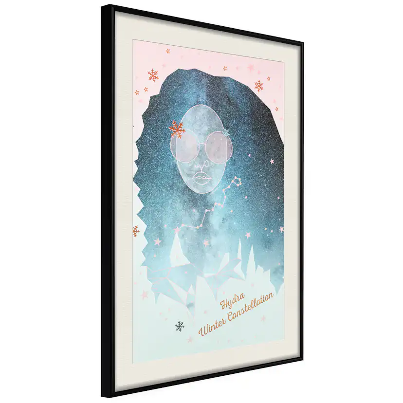 Poster Artgeist Affisch Hydra Winter Constellation
