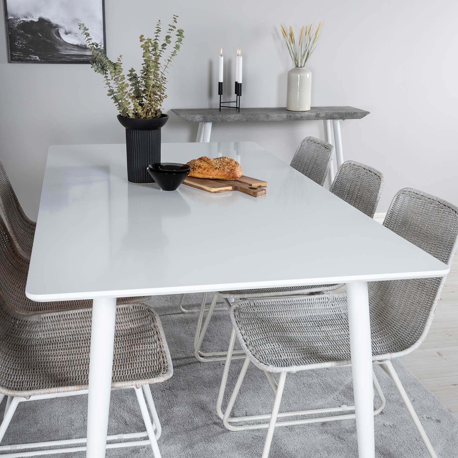 Matgrupp Venture Home Pobbie med 6 Cornelia Stolar