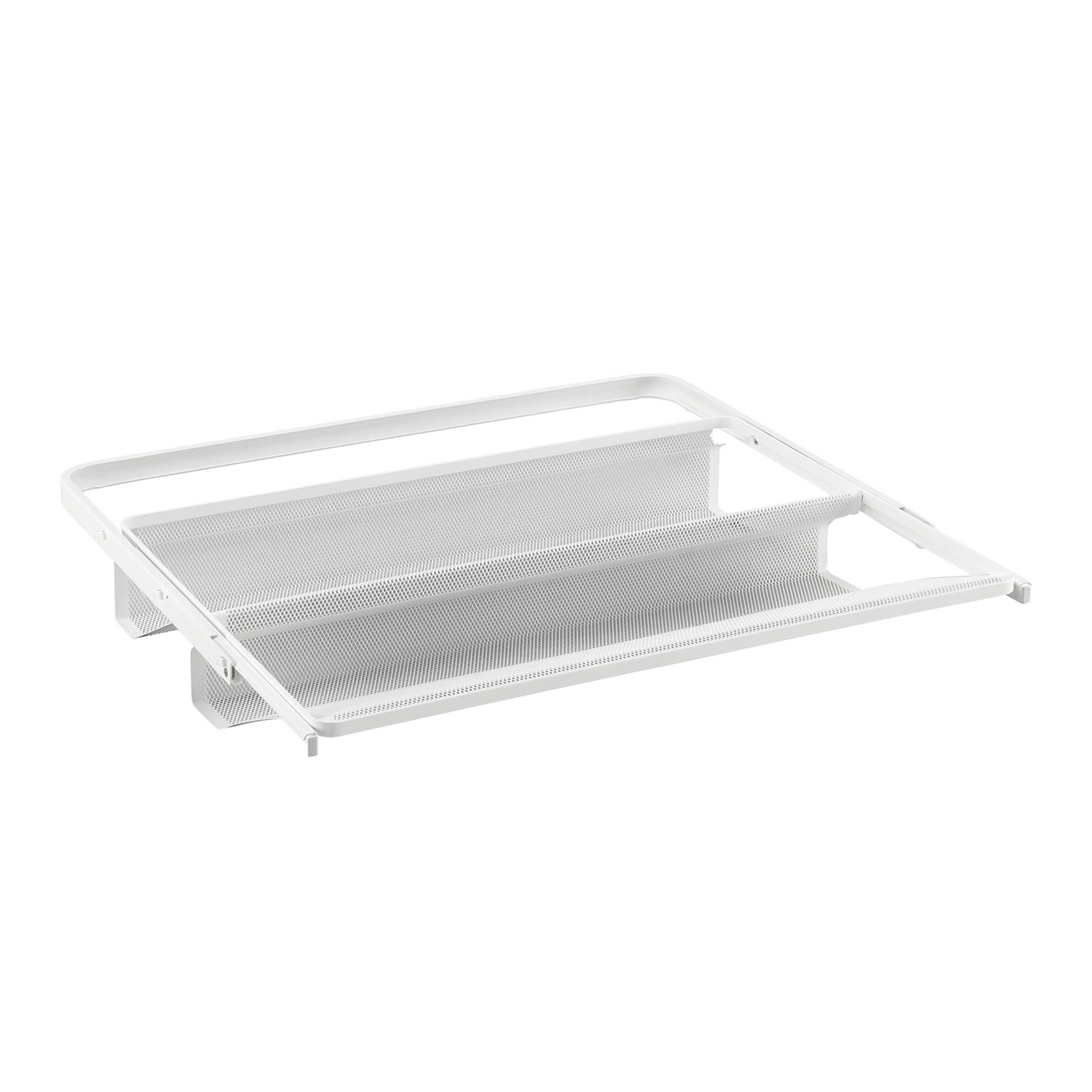 Utdragbar skohylla 60x40 vit Vit